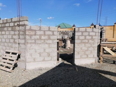 Кладка блока при строительстве одноэтажного дома в Родниках Белореченск 53.jpg