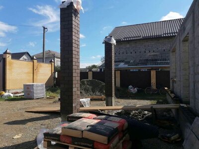 Кладка блока при строительстве одноэтажного дома в Родниках Белореченск 114.jpg